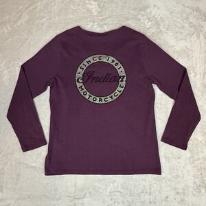 Women's Purple Long Sleeve Top